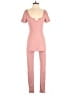 Love J Solid Pink Jumpsuit Size M - photo 1