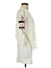 Belle Du Jour 100% Polyester White Cardigan Size S - photo 4