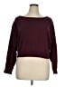 Lazy Sunday 100% Cotton Burgundy Pullover Sweater Size XL - photo 1