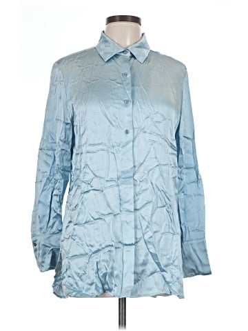 Tyler Boe Long Sleeve Silk Top (view 1)