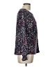 Nic + Zoe Print Blue Pullover Sweater Size L - photo 4