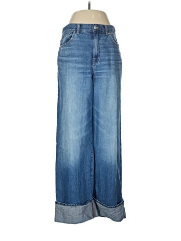 Madewell Superwide-Leg Jeans in Fannin Wash (view 1)