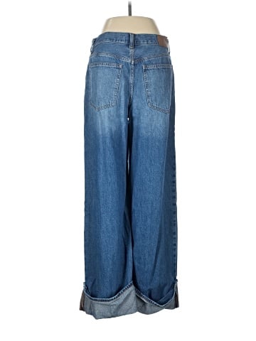 Madewell Superwide-Leg Jeans in Fannin Wash (view 2)