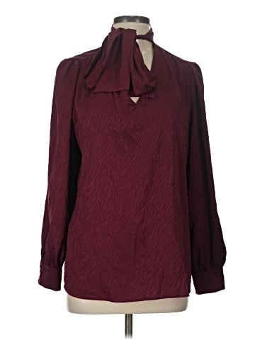 Anne Klein Long Sleeve Blouse (view 1)