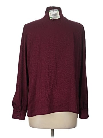 Anne Klein Long Sleeve Blouse (view 2)