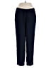 J.Crew 100% Polyester Solid Blue Casual Pants Size 4 - photo 1