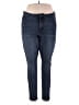 Old Navy Solid Blue Jeans Size 18 - photo 1