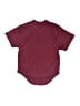 Nike 100% Polyester Burgundy Short Sleeve Henley Size 8 - photo 2