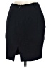 DKNY 100% Wool Solid Black Wool Skirt Size 2 - photo 2