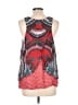 BILA 100% Rayon Red Sleeveless Blouse Size L - photo 2