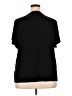 Anne Klein Black Short Sleeve Blouse Size XL - photo 2