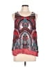 BILA 100% Rayon Red Sleeveless Blouse Size L - photo 1