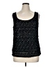 DressBarn 100% Polyester Black Tank Top Size 16 - photo 1