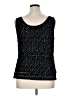 DressBarn 100% Polyester Black Tank Top Size 16 - photo 2