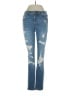 Abercrombie & Fitch Hearts Blue Jeans Size 2 - photo 1
