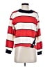 Moon River 100% Cotton Stripes Red Pullover Sweater Size XS - photo 1