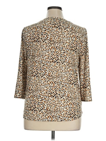By Design 3/4 Sleeve Blouse (view 2)