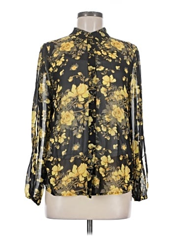 INC International Concepts Long Sleeve Blouse (view 1)