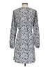 Everly 100% Polyester Paisley Blue Casual Dress Size S - photo 2