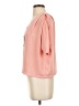 Elodie 100% Polyester Pink Short Sleeve Blouse Size S - photo 5