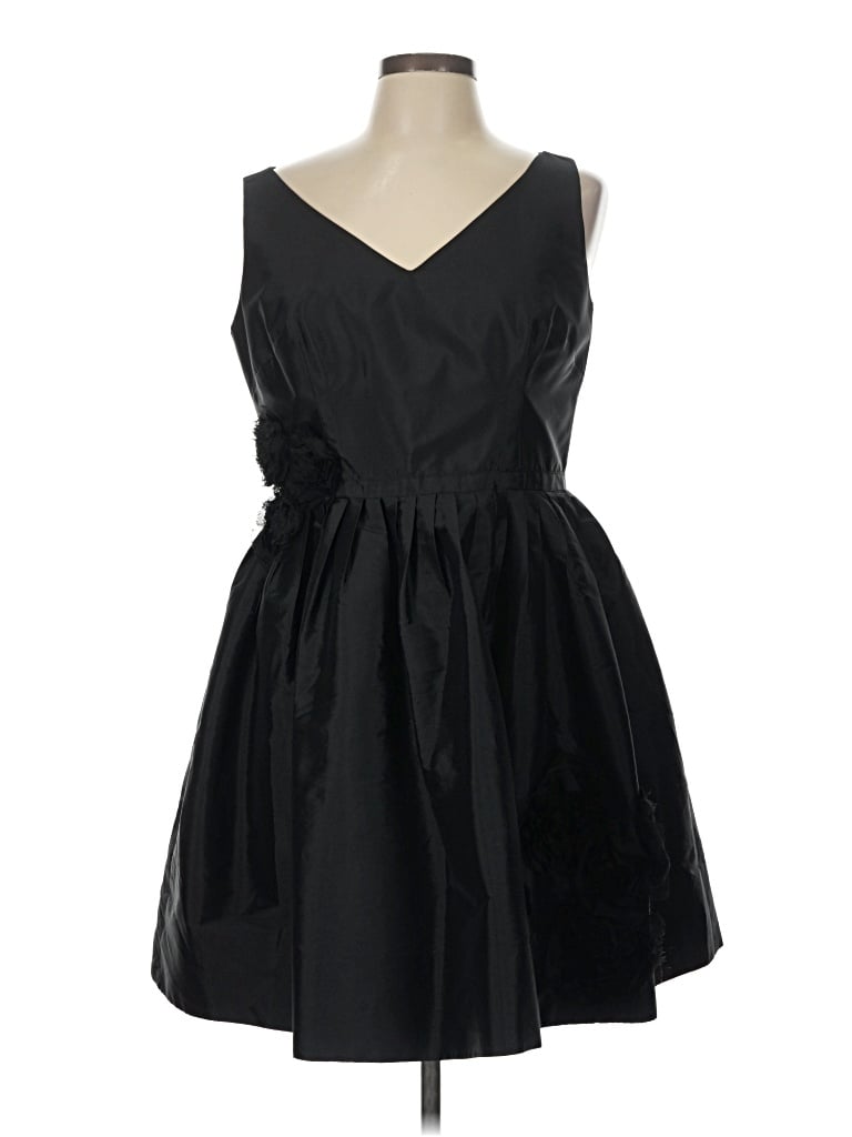 Pre-owned Alexia Admor Cocktail Dress In Black