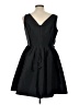 Alexia Admor 100% Polyester Solid Black Cocktail Dress Size L - photo 2