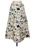 Monsoon Floral Pink Ivory Casual Skirt Size 4 - photo 1