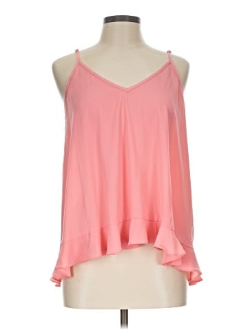 She + Sky Sleeveless Blouse (view 1)