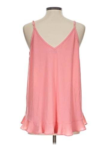 She + Sky Sleeveless Blouse (view 2)