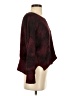 Knot Sisters 100% Acrylic Plaid Burgundy Pullover Sweater Size S - photo 4