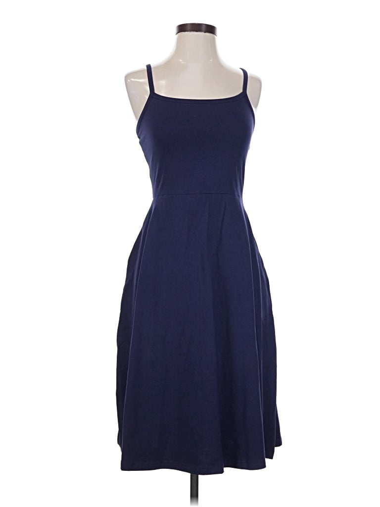 Pre-owned Pact Casual Dress In Blue