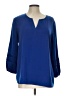 41Hawthorn 100% Polyester Blue 3/4 Sleeve Blouse Size L - photo 1