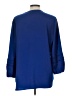 41Hawthorn 100% Polyester Blue 3/4 Sleeve Blouse Size L - photo 2