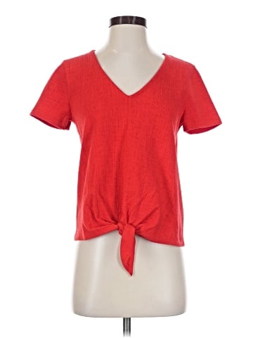 J.Crew Factory Store Short Sleeve Top (view 1)