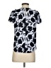 Ann Taylor 100% Polyester Black Short Sleeve Blouse Size XXS (petite) - photo 2