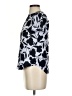 Ann Taylor 100% Polyester Black Short Sleeve Blouse Size XXS (petite) - photo 5
