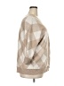 89th & Madison Checkered-gingham Tan Pullover Sweater Size 3X - photo 4