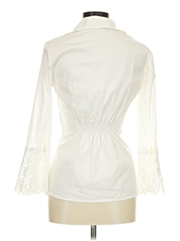 BCBGMAXAZRIA 3/4 Sleeve Blouse (view 2)