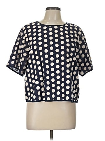 Madewell Textured Dot Top (view 1)