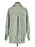 Unbranded Stripes Green Long Sleeve Blouse Size S - photo 2