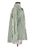 Unbranded Stripes Green Long Sleeve Blouse Size S - photo 4
