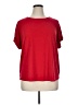 Adrienne Vittadini Red Short Sleeve Top Size 1X - photo 1