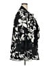 Avenue 100% Polyester Black 3/4 Sleeve Blouse Size 22 Plus - photo 4