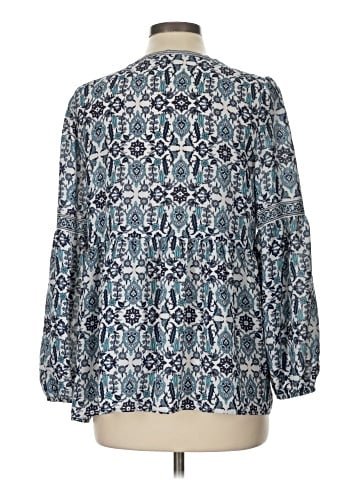 Max Studio 3/4 Sleeve Blouse (view 2)