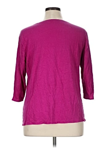 Eileen Fisher 3/4 Sleeve T-Shirt (view 2)