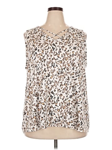 Lane Bryant Sleeveless T-Shirt (view 1)