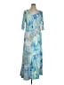 Soft Surroundings Blue Casual Dress Size XL - photo 1