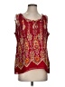 Harold's Red Sleeveless Blouse Size S - photo 1