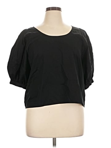 Madewell Relaxed Scoopneck Short-Sleeve Top (view 1)