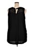 Torrid Black Sleeveless Blouse Size 3X Plus (3) - photo 2